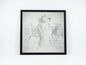 Cowgirl & Longhorn 12x12 Mirror | Hand-Finished Laser Engraved Western Ranch Wall Art