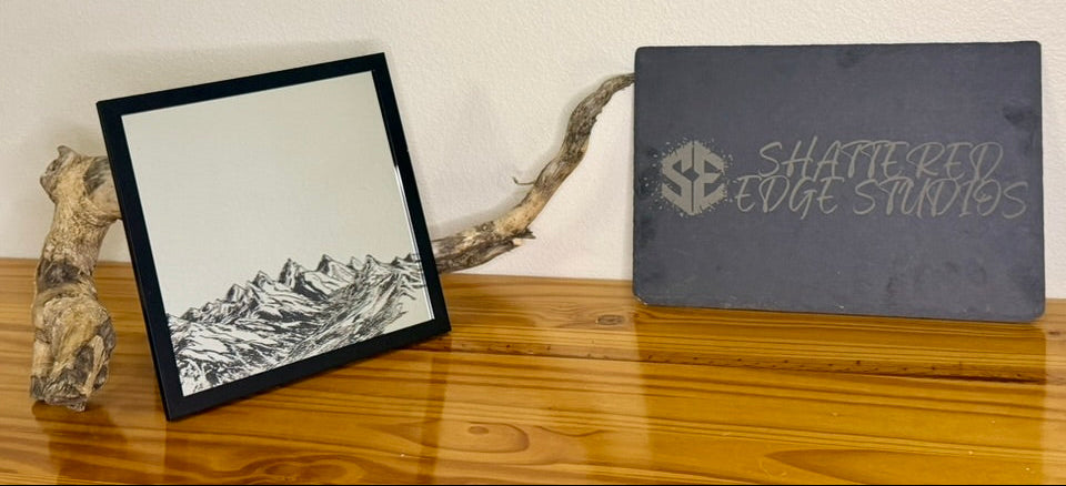 8"x8" Majestic Mounatin Mirror