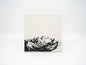 Majestic Mountain Range 6x6 Ceramic Tile | Laser Engraved Alpine Peak Wall Art or Backsplash Insert